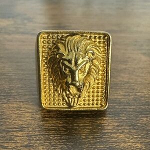 4 for $20, Lion Head Signet Ring Size 11